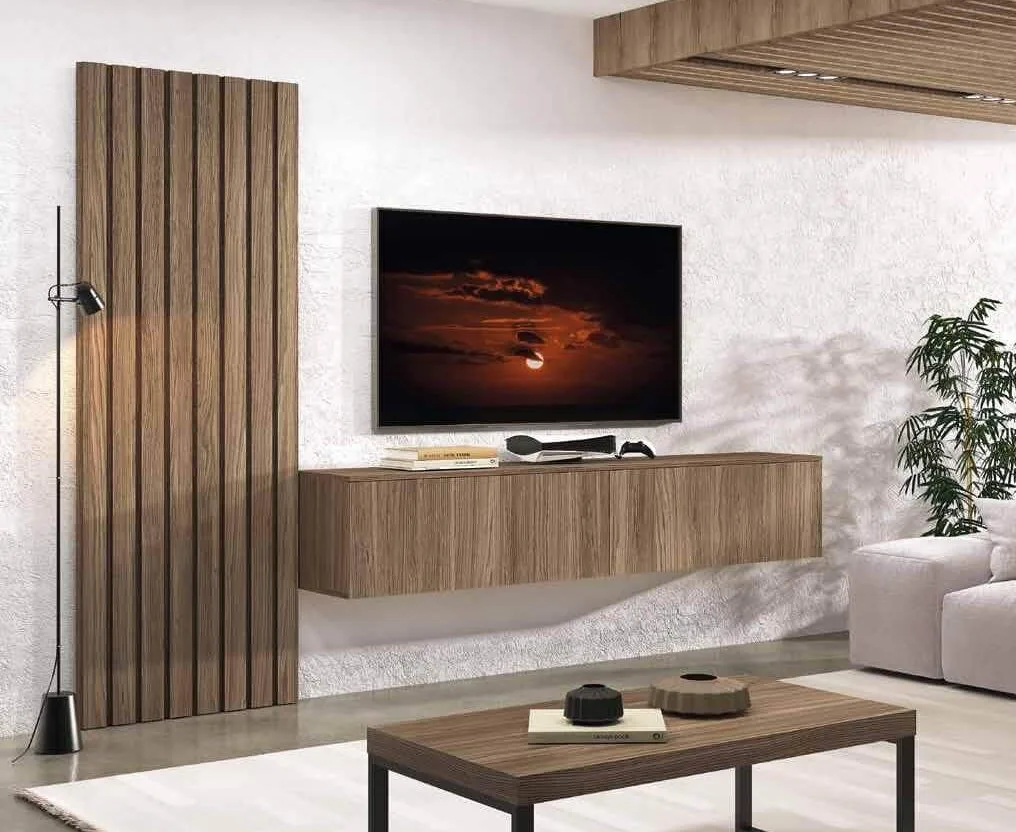 Mueble de salón colgada