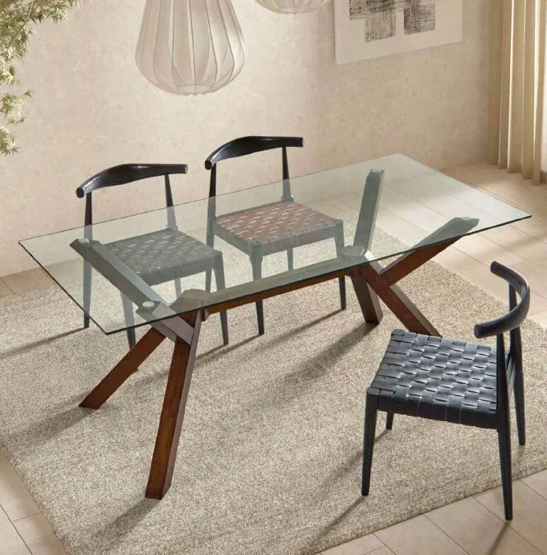 Silla de comedor piel